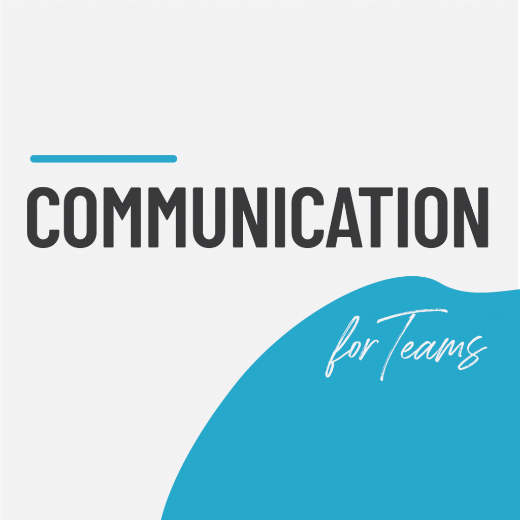 Communication Skills for Teams course title graphic