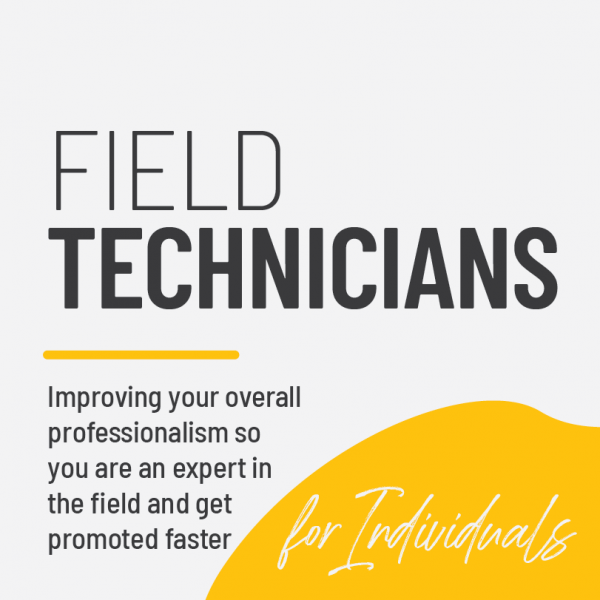 Field Technicians Soft Skills Online Course title graphic