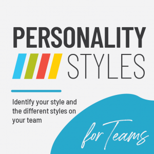 Personality Styles Course for Teams title graphic