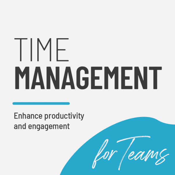 Time Management and Productivity Course for Teams title graphic