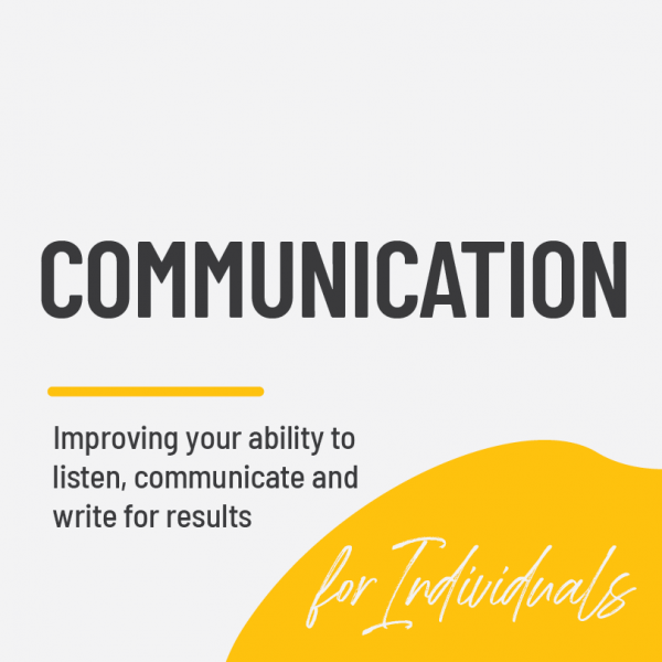 Communication Skills Online Course title graphic